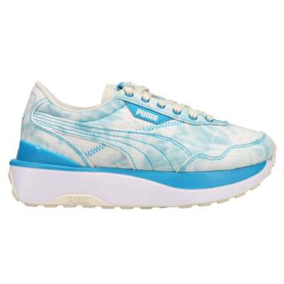 

Puma Cruise Rider Tie Dye Platform Женские синие кроссовки Повседневная обувь 384058-02, Синий, Puma Cruise Rider Tie Dye Platform