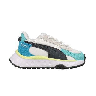 

Puma Wild Rider Rollin Ac Toddler Boys Сине-белые кроссовки Повседневная обувь 38203, Blue;white, Puma Wild Rider Rollin' Ac Toddler