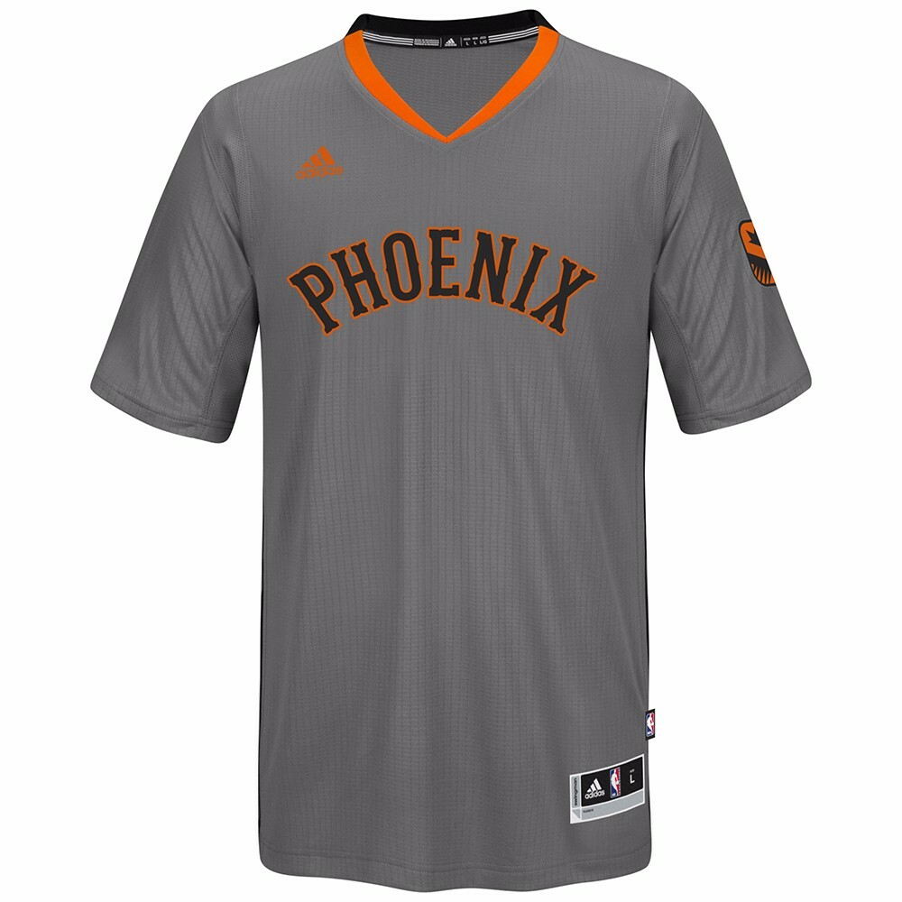 Phoenix Suns Adidas NBA Climacool Grey Pride Blank Men's