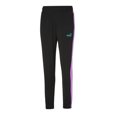 Брюки с эластичной резинкой на талии с логотипом Puma Classics, женские повседневные спортивные брюки размера S, 84