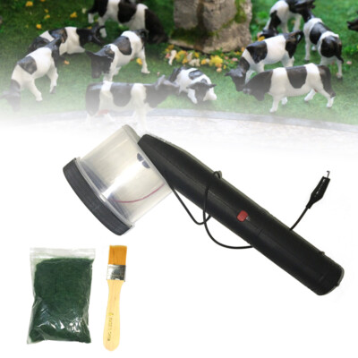 Static Grass Flock Applicator Handheld Advanced Scenery Mini Flocking Machine