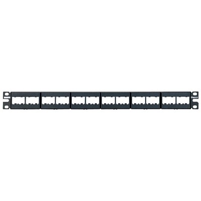 PANDUIT CPP24WBLY Patch Panel,Mini-Com,Rack Mt,24 Port 5ZVX9