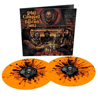 PHIL CAMPBELL AND THE BASTARD SONS - WE'RE THE BASTARDS, SPLATTER vinyl 2LP, NEW