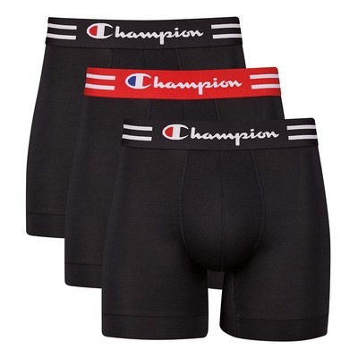 

Champion® Mens Athletics Performance, 3 шт. Трусы-боксеры, Черный