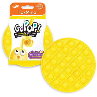 Go Pop! Round Yellow, FoxMind The Original Popping Game RoundO