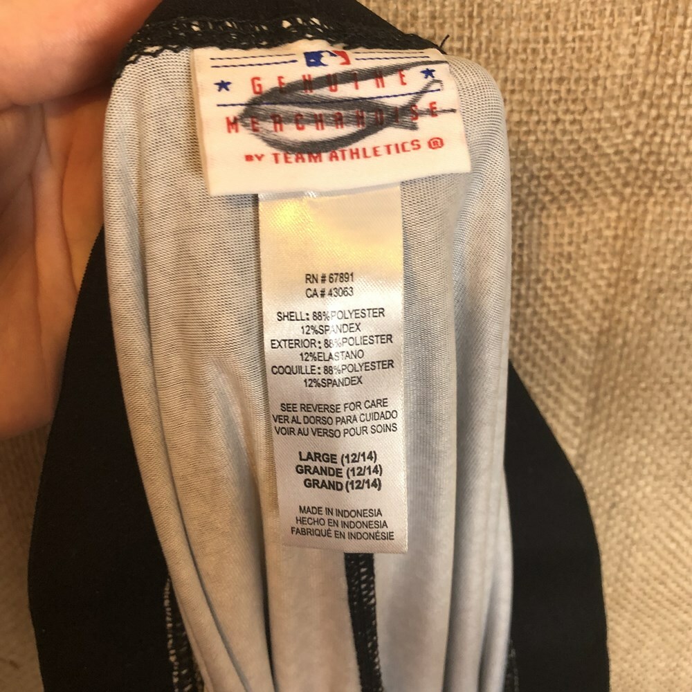 Team Athletics Full Length Size Large 12 14 Orioles Baseball Leggings Pants BC22