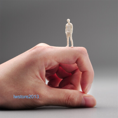 1/87 Backpack Boy Miniature Scene Props Figures Model For Cars Vehicles Toys