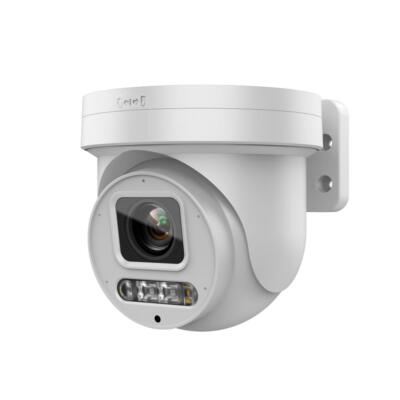 Hikvision Compatible 8MP 5X Zoom Dual Light Colorvu PTZ Camera two Speaker Audio