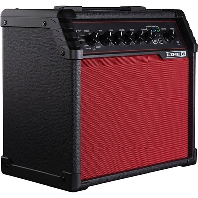 Line 6 Spider V 20 MKII Red Edition Black and Red Refurbished