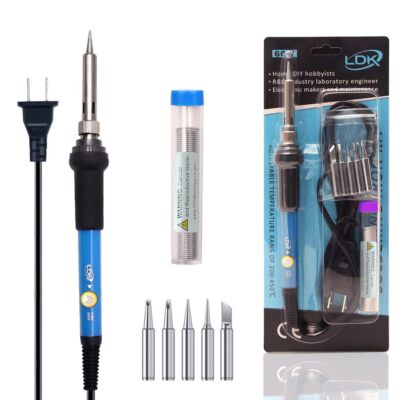 Kit de soldador electrónico de 60W Temperatura ajustable