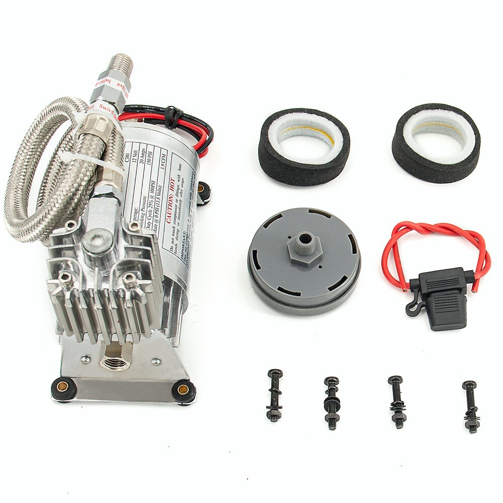 Airセット 150PSI 12V Air Compressor Kit For Train Horns Air Horn Air