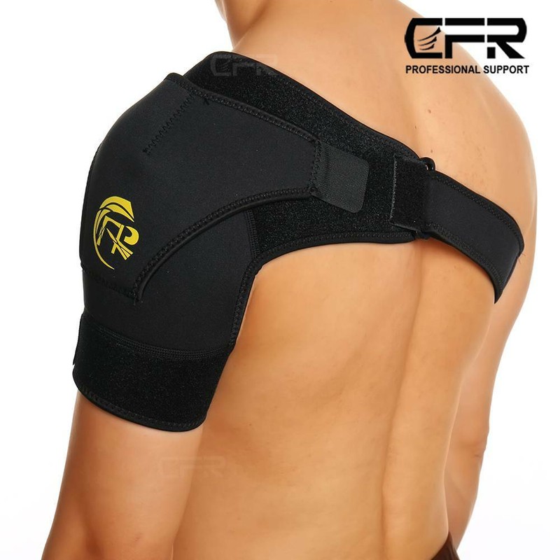 Shoulder Brace Support Compression Sleeve Torn Rotator Cuff AC Joint Pain Wrap