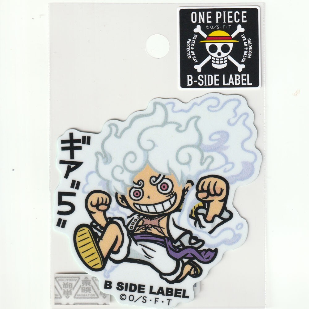 ONE PIECE x B-Side Label Sticker Luffy Gear 5 A Nika