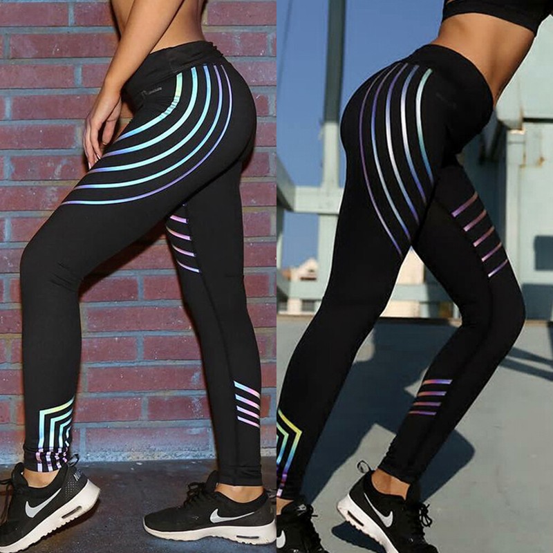 Women High Waist Yoga Pants Butt Lift Leggings Workout Ruched Booty Gym Trousers 13