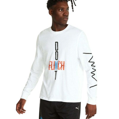 

Футболка Puma Qualifier Ls Мужская Белая Повседневная Топы 532107-06, Белый, Puma Qualifier Ls Tee