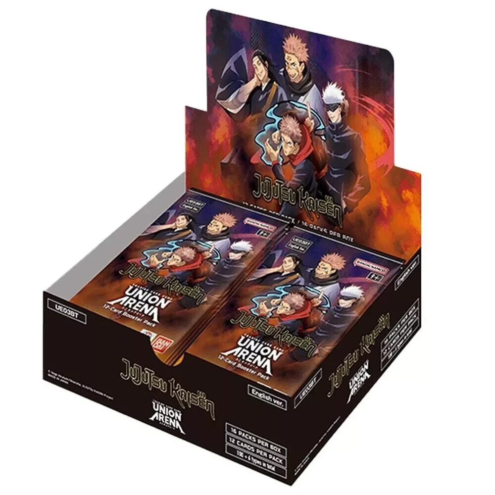 Union Arena Card Game: Jujutsu Kaisen - Booster Box - Sealed & New!