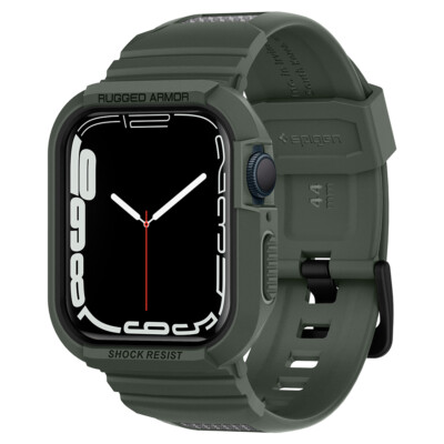 Apple Watch Case + Band Series 7 6 5 4 SE (45/44mm) | Spigen [RuggedArmor Pro]