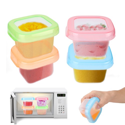 S W Lid Stackable 4 Oz Baby Food Storage