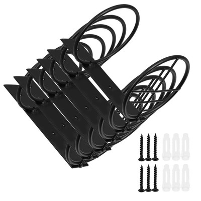Wine Holder Iron Art Hanging Wine Glass Rack Wall Mount Wine Rack