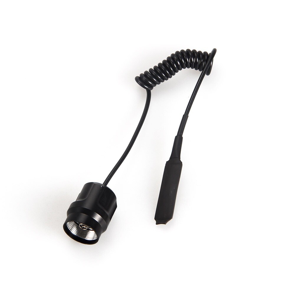 Hunting Red Light LED Flashlight Night Torch 800 Yards Scope 20mm Rail Mount US