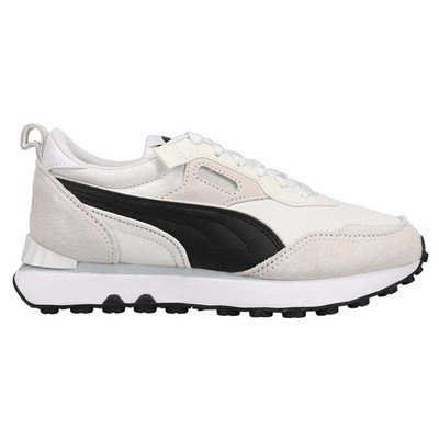 

Puma Rider Fv Future Vintage Lace Up Youth Boys Off White Кроссовки Повседневная обувь, Puma Rider Fv Future Vintage Lace Up Youth