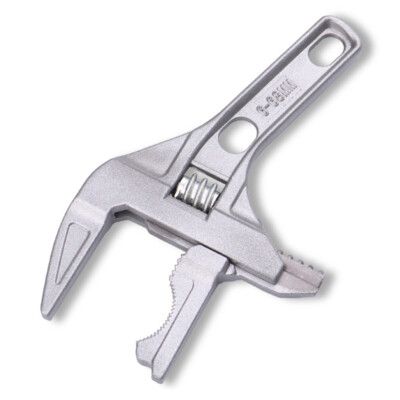 Wide Adjustable Large Spanner Wrench Hand Nut Opening Pipe Tool Jaw 6-68mm NEW