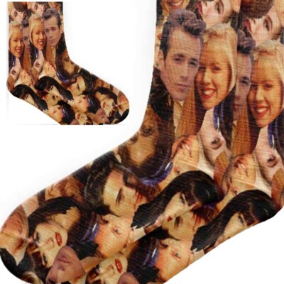 Beverly Hills 90210 socks Luke Perry Socks 2