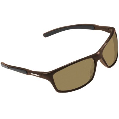 Snowbee Classic Full Frame Sunglasses -Gloss Brown Full Frame/Amber Lens 18033-2