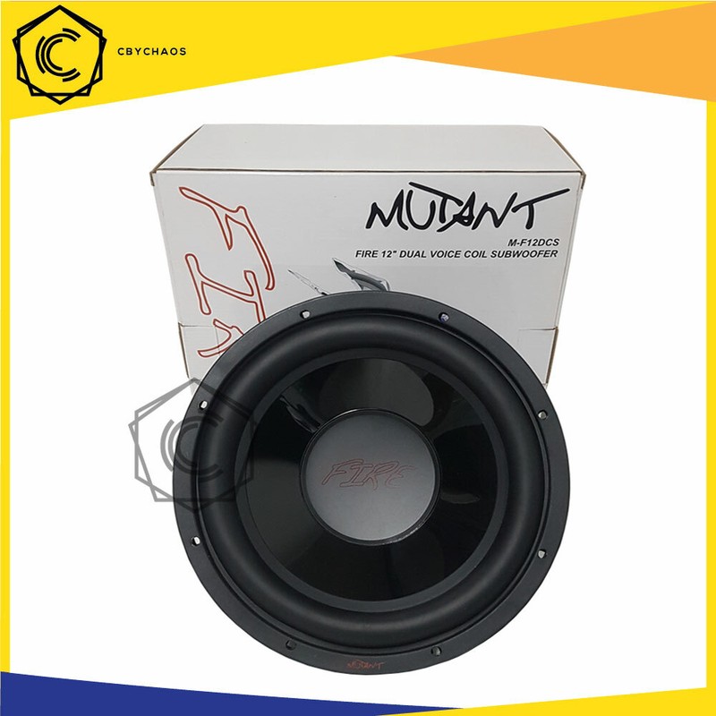 12 dual voice coil subwoofer