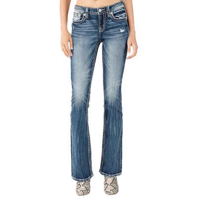 

Женские джинсы Miss Me M3843B с украшением Bootcut, Medium wash