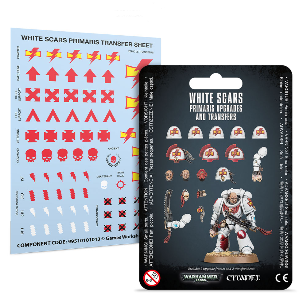 White Scars Primaris Обновления и передачи Warhammer 40K NIB Blister