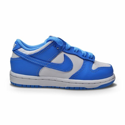 Детские Nike Dunk Low (PS) — CW1588 103 — Белый университетский синий белый