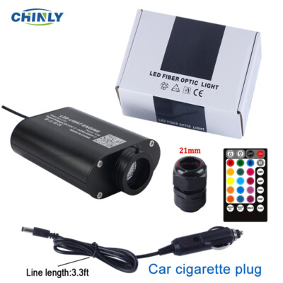 Fibers Optic Light Device Smart APP Music Control Car Roof Starry 16W LED Engine