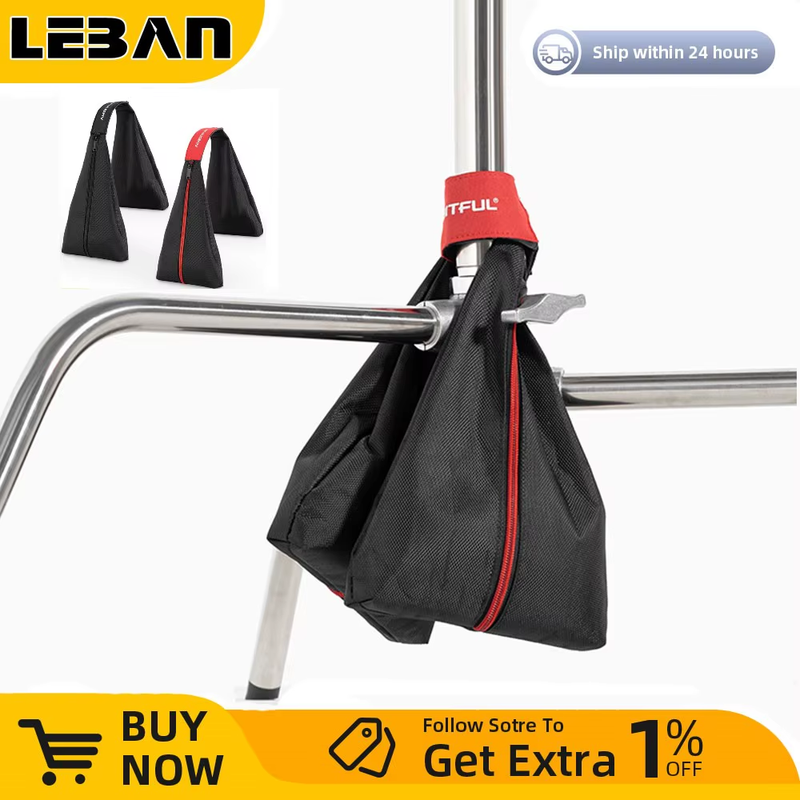 Dual-section Design Sandbag Photography Studio Video Stage Load-Bearing 5KG Thic