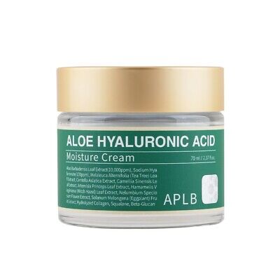 APLB Aloe Hyaluronic Acid Moisture Cream 2.36OZ Anti Aging Calming Skin K beauty