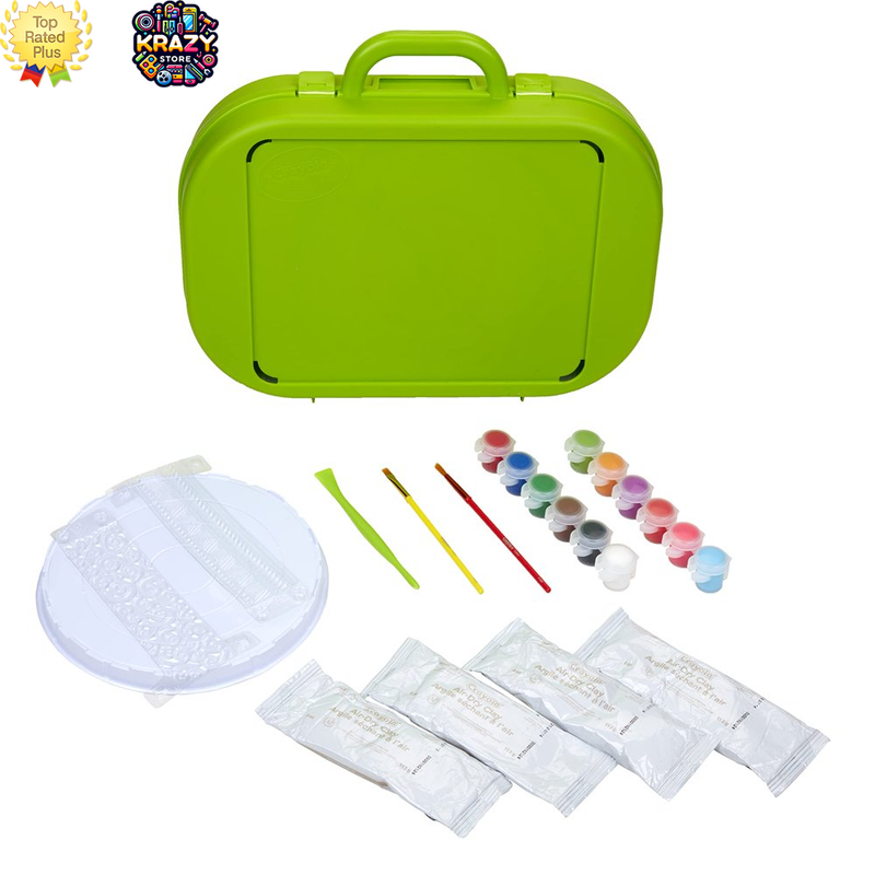 Creative Clay Sculpting Station by Crayola - The Art Set for Kids Ages 6 and Up!