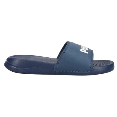 

Мужские синие повседневные сандалии Puma Popcat 20 Slide 372279-03, Синий, Puma Popcat 20 Slide