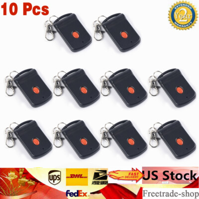 10x For 3089 Multi-Code Multicode 308911 Linear MCS308911 300MHz Remote Black