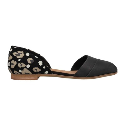 Черные женские повседневные туфли без шнуровки TOMS Jutti Dorsay 10018985T