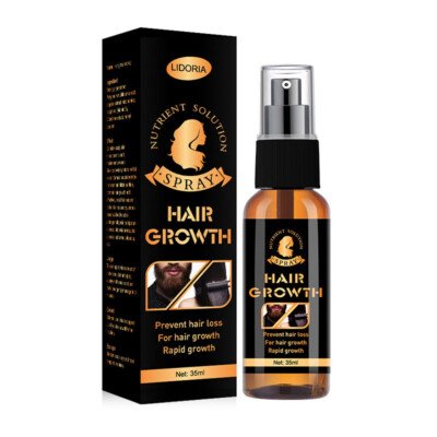 Beard Growth Serum Spray Fast Styling Hair Growing Essential Oil Thicker Longer