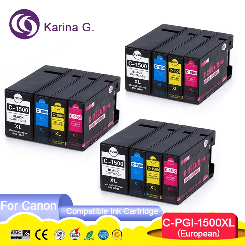 Compatible ink cartridge PGI1500 PGI-1500 PGI-1500XL for MAXIFY MB2050/MB2150/M