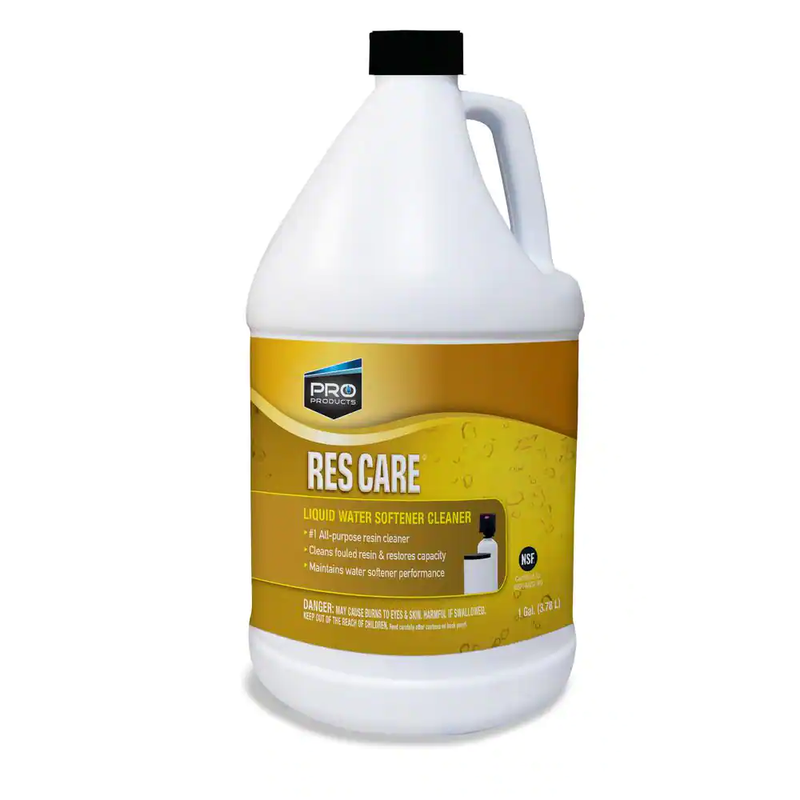 1 Gal. Res Care Liquid Resin Cleaning Solution Water Softener All-Purpose Pro Ne