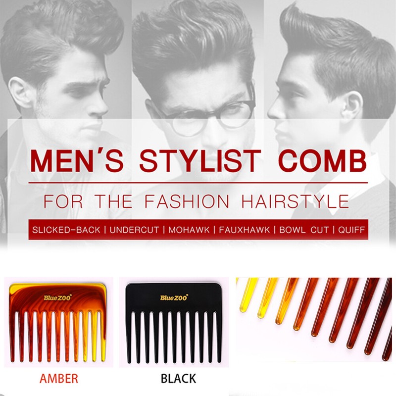 Curly Hair Men S Hair Comb Wide Tooth Comb Hair Fork Brush Salon