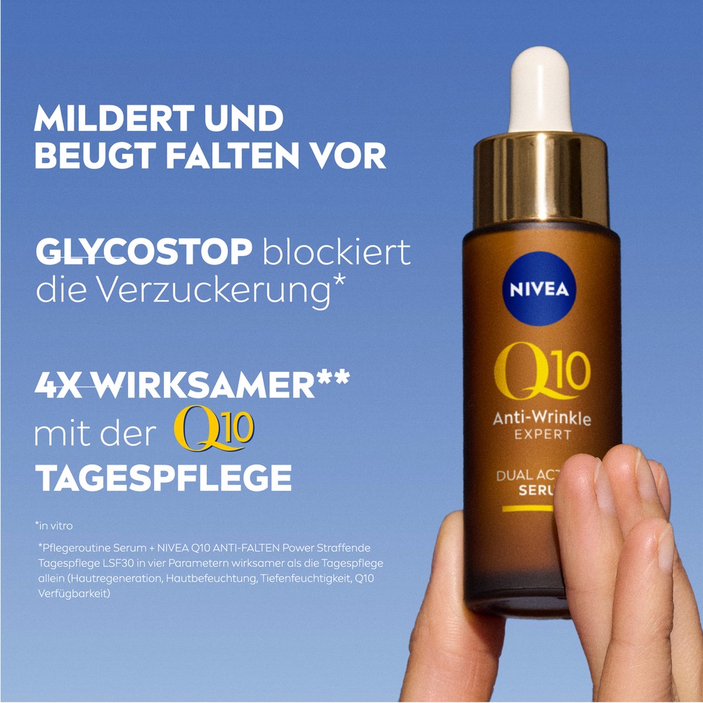 NIVEA Q10 Dual Action Power Routine 3er LSF 15 Anti-Falten Kollagen Booster - Bild 5 von 9