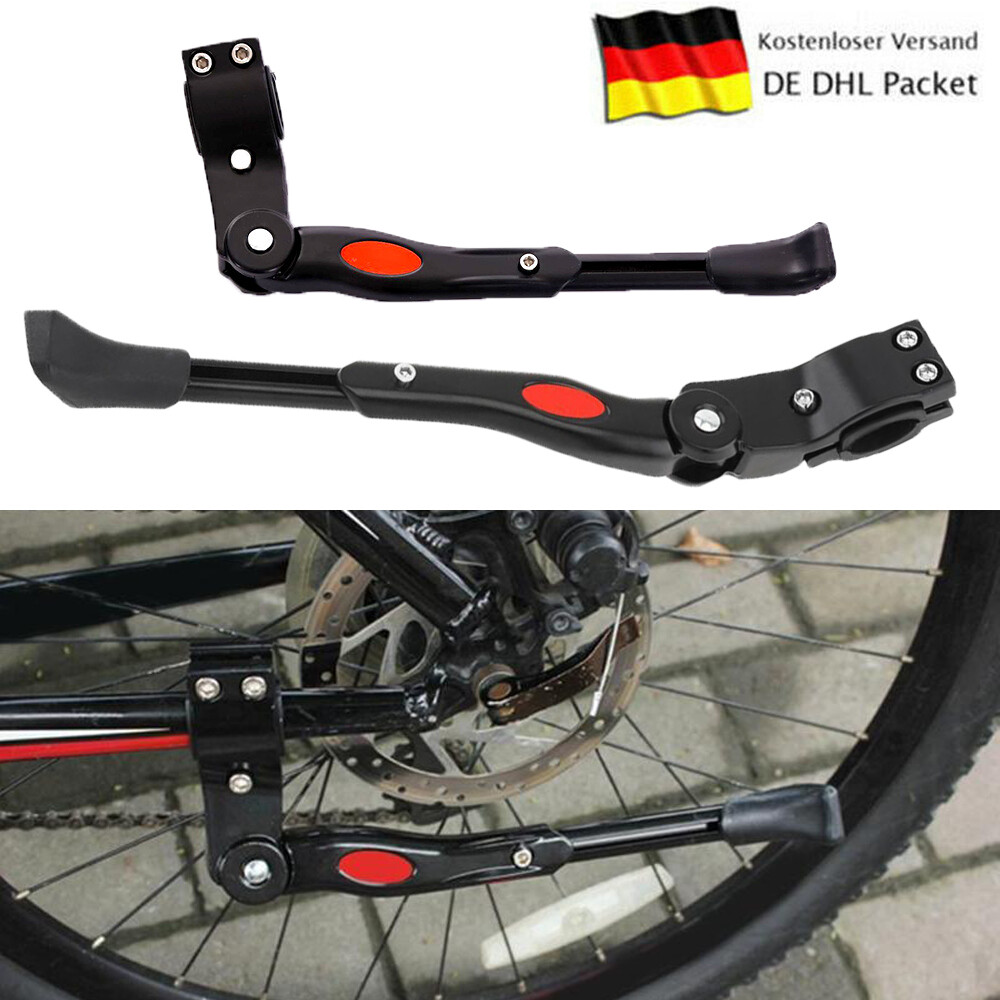 MTB Fahrrad Seitenständer Fahrradständer Hinterbauständer Bike Parkstütze DHL