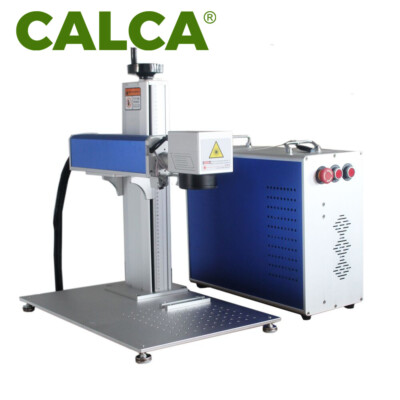 US 50W Split JPT Fiber Laser Marking Engraving Machine with Rotary Axis FDA CE