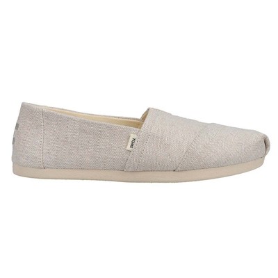 

TOMS Alpargata Женские бежевые туфли на плоской подошве в стиле кэжуал 10016691-101T, Бежевый, TOMS Alpargata Slip On