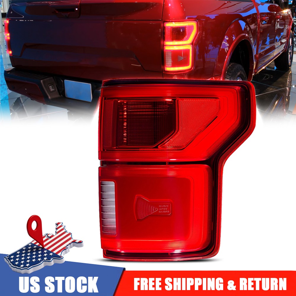 Right Passenger LED Tail Light For Ford F150 2018-2020 W/Blind Spot KL3Z13404B