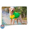 FLAdorepet Funny Halloween Large Dog Dinosaur Costume Outfits,Dog Pajamas Hoodie Winter Warm Pet Clothes Coat for Golden Retriever Pitbull (Green, 8XL)