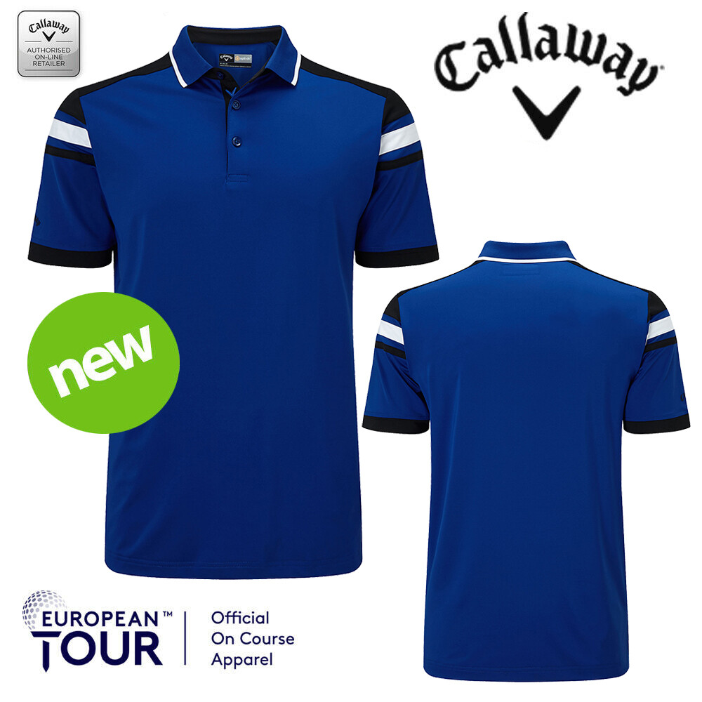 【限定】Callaway CLUBHAUS S/S Polo black コラボ Mens-Swing-Techtm-Solid-Polo-